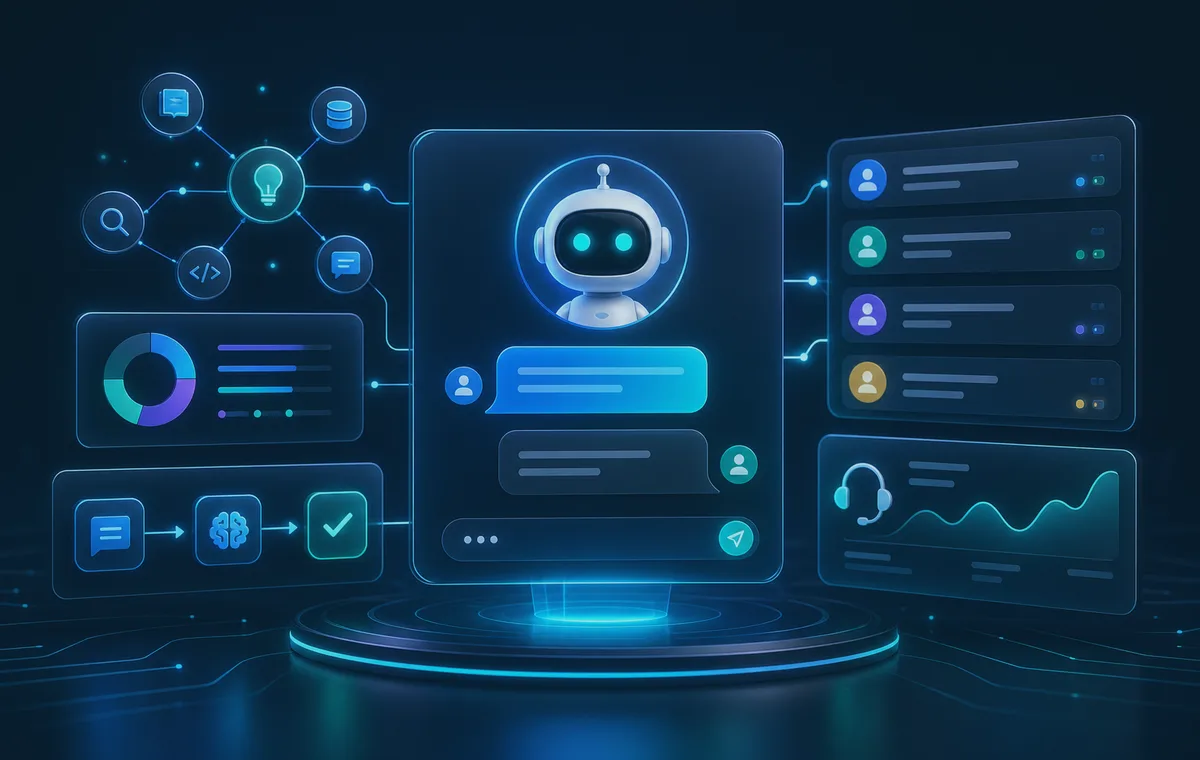 AI knowledge bot admin and document dashboard