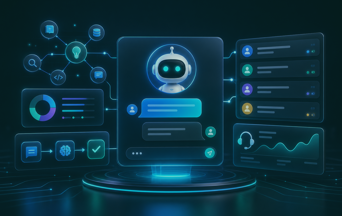 AI sales assistant lead capture interface