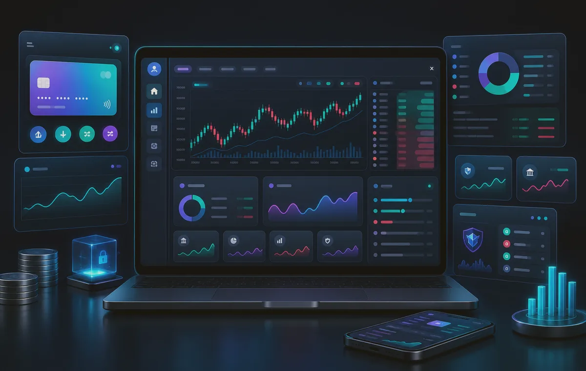 Fintech admin risk and compliance dashboard