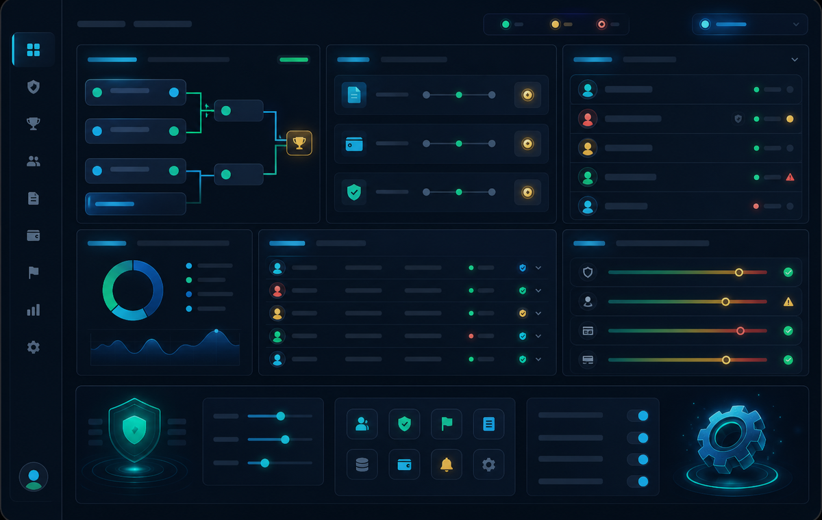 Mobile app launch support checklist dashboard