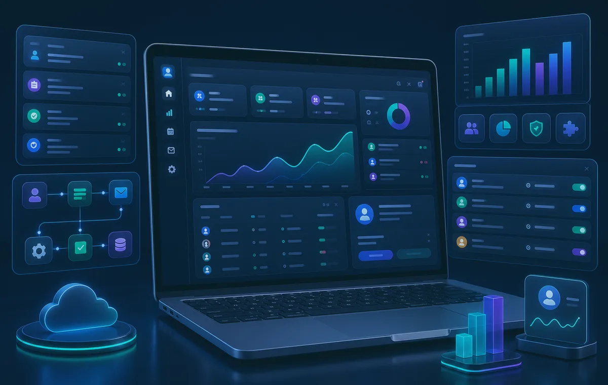SaaS subscription product dashboard